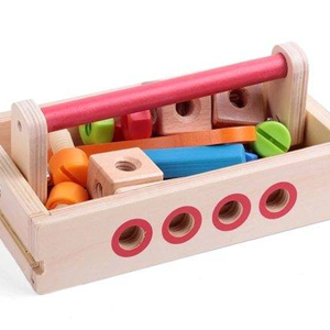 ست اسباب بازی میز ابزار چوبی Wooden tool table toy set -اسباب بازی